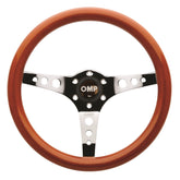 OMP Mugello Wooden Steering Wheel 360mm Handgrip Oval25X23mm